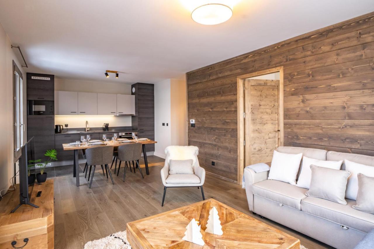 Perle Blanche - Brand New 2 Bedroom Apartment Perfectly Located Chamonix Extérieur photo
