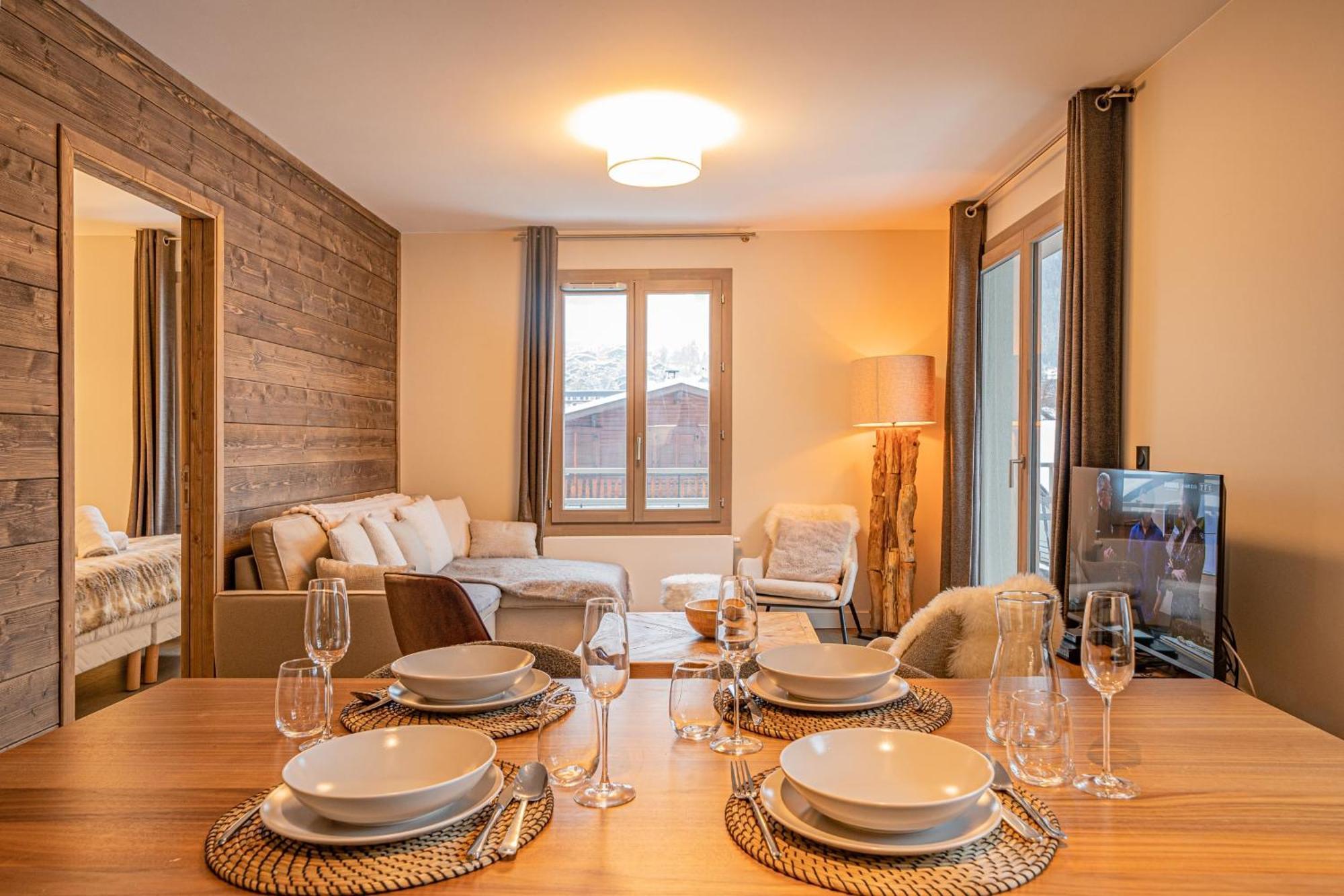 Perle Blanche - Brand New 2 Bedroom Apartment Perfectly Located Chamonix Extérieur photo