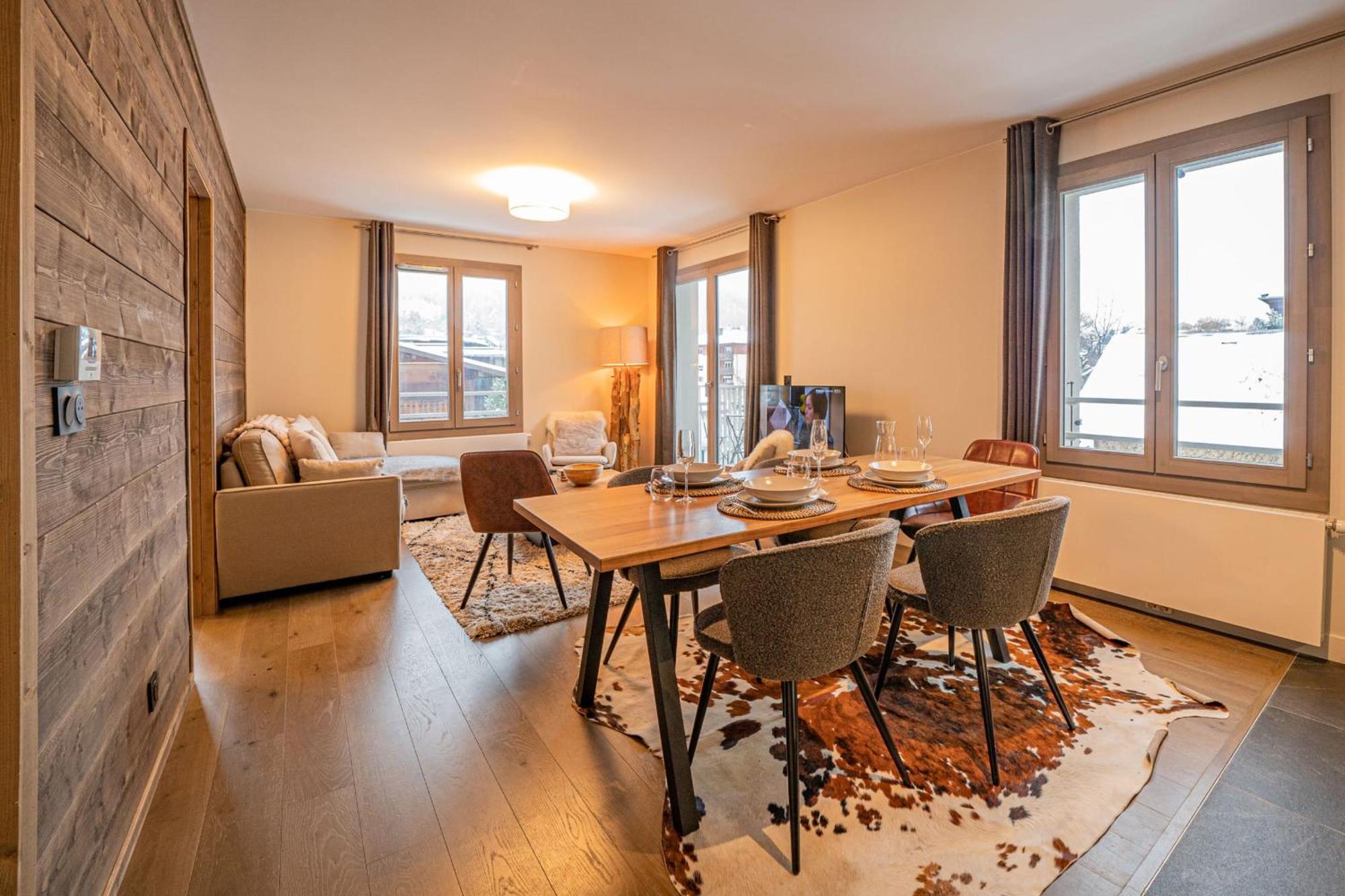 Perle Blanche - Brand New 2 Bedroom Apartment Perfectly Located Chamonix Extérieur photo
